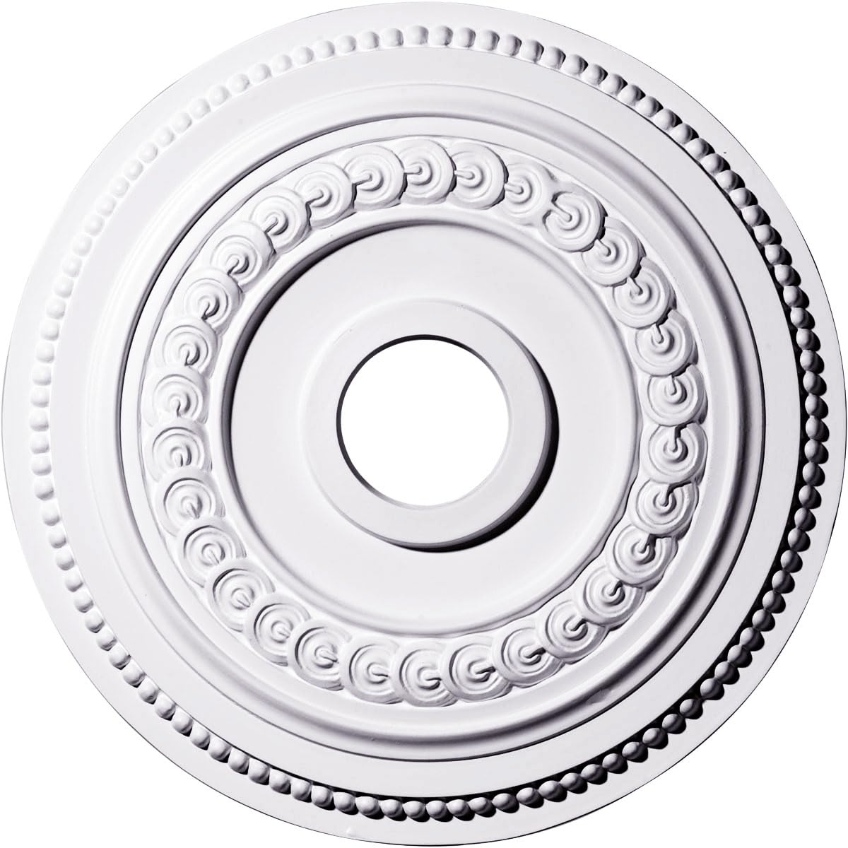 18-Inch OD x 3 3/8-Inch ID x 7/8-Inch Oldham Ceiling Medallion