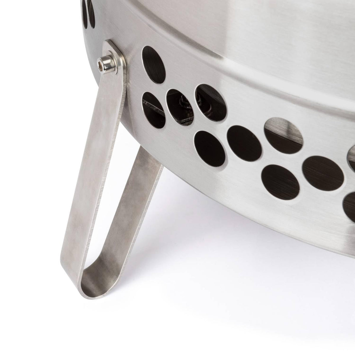 Petromax Tyropit Fire Bowl, Even Heat Low-Smoke Low-Soot Stainless Steel Fire Pit for Campfires, 22.4 inch Diameter