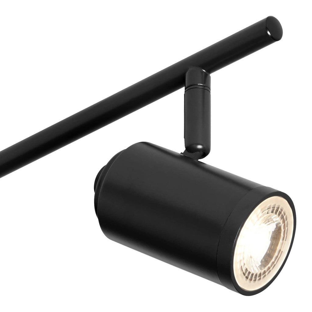 Vester 4-Light Black LED or Wall 40" Wide Track Light Fixture
