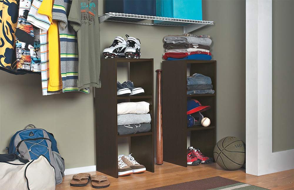 8956 Stackable 31in. Vertical Organizer, Espresso