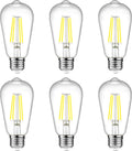LED Edison Bulbs, E26 Base Vintage Light Bulb, 6W (60W Equivalent)