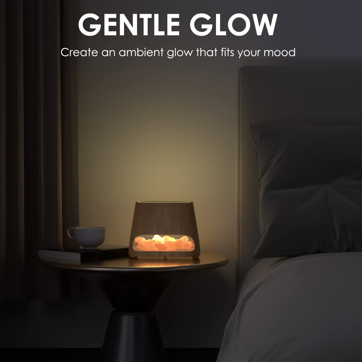 2-in-1 Essential Oil Diffuser & Himalayan Salt Lamp