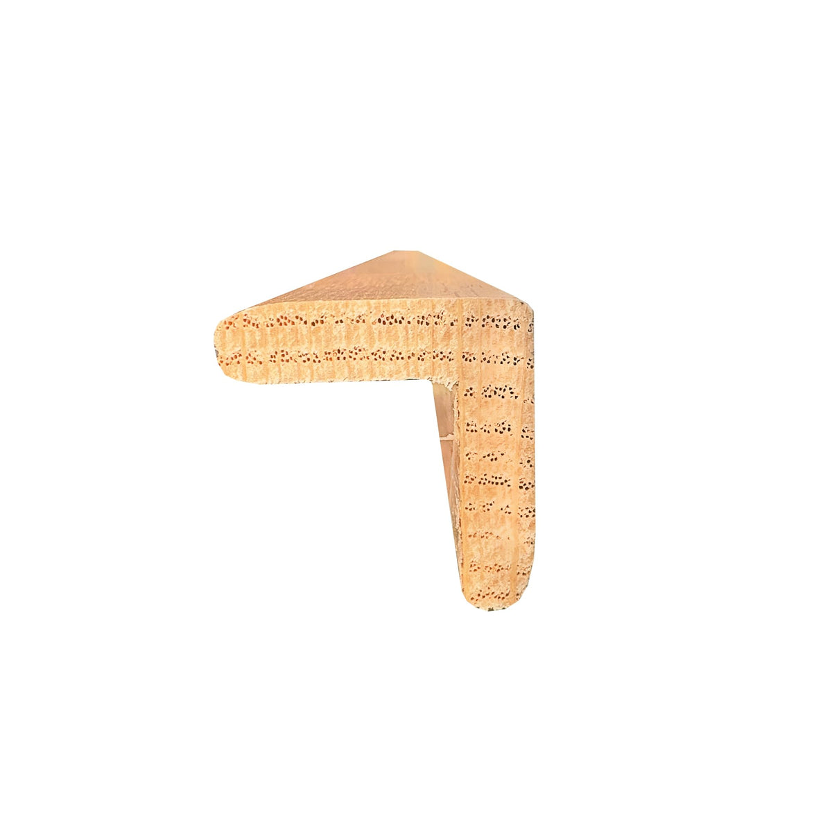 1x1 Outside Corner Trim Moulding, Real Hardwood, (Clearcoat Red Oak, 72")