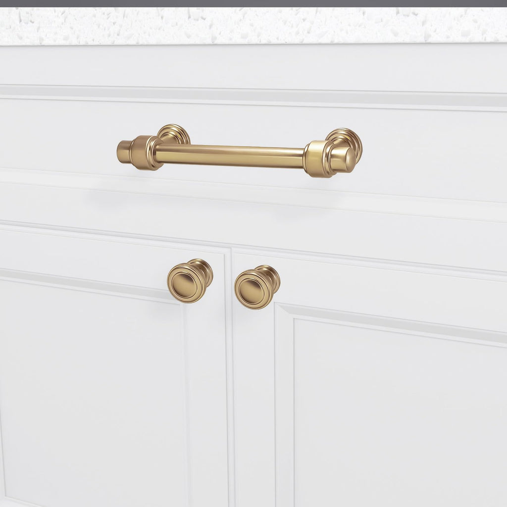 20 Pack Champagne Bronze Kitchen Cabinet Knobs Gold Drawer Knobs Kitchen Cabinet Hardware Zinc Alloy Handles Drawer