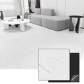 20-Pack 12"x12" White Marble Peel and Stick Floor Tiles
