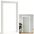 Door Trim Moulding Peel and Stick, 1 Set 2.36 Inch White (36" × 80")