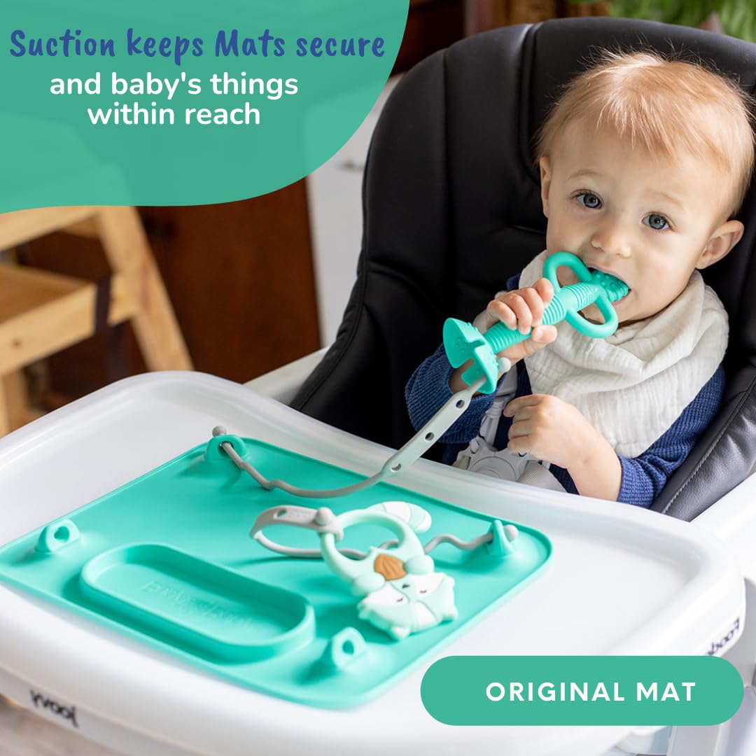 Essentials Bundle New Parent Starter Kit with Placemat (Pewter)
