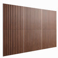 Large Felt Acoustic Wall Panels,Brown stripes, 70.87'' x 47.24''