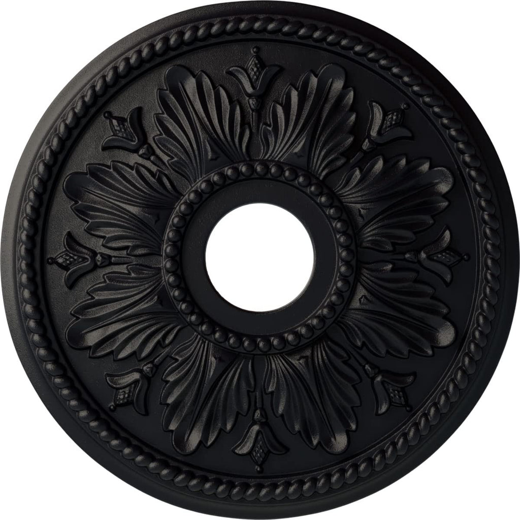 Edinburgh Ceiling Medallion, Steel Gray
