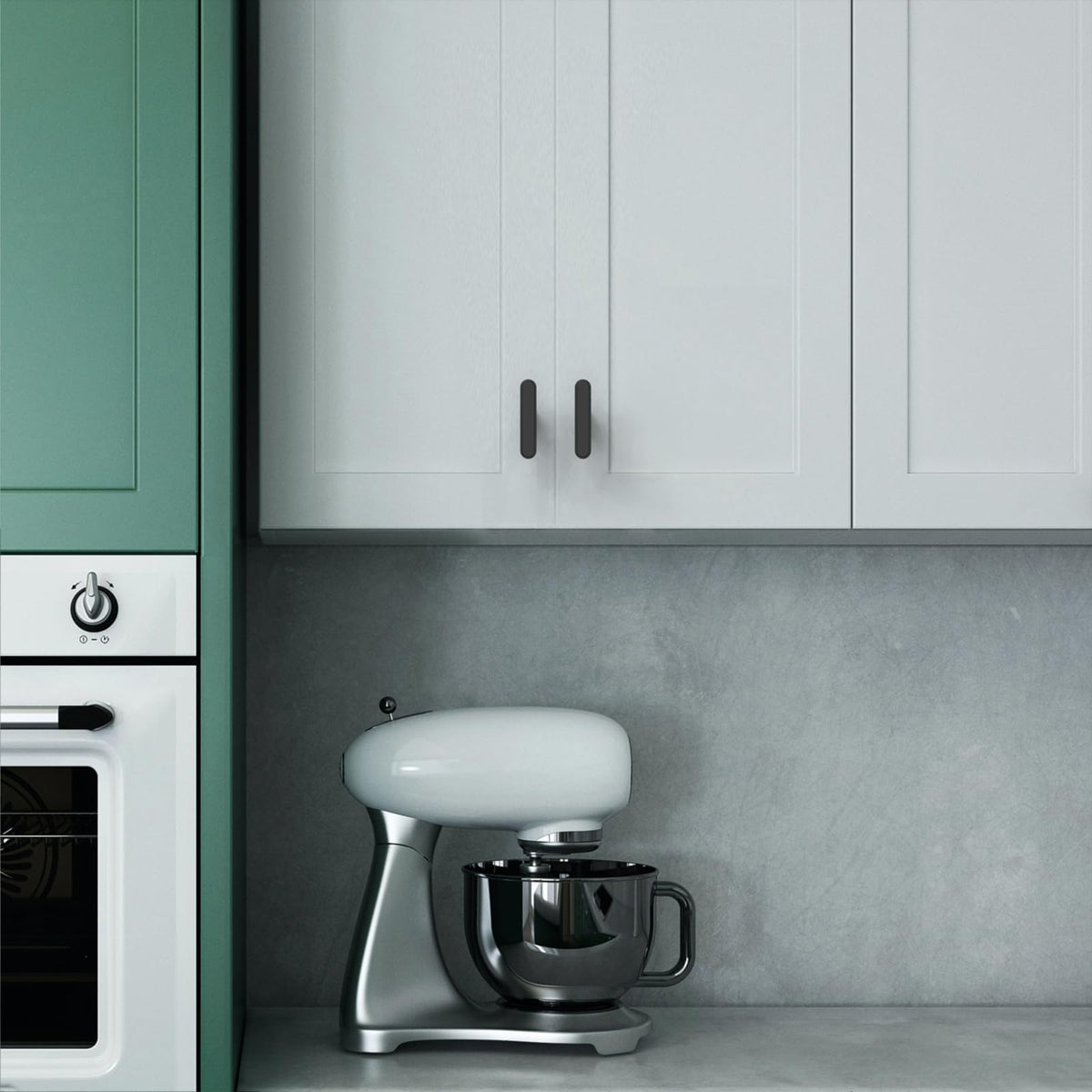 20 Pack Matte Black Cabinet Pulls Heavy-Duty Solid Kitchen Cabinet Handles Black Drawer Hardware s Cabinets