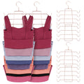 4 Pack Tank Top Hanger, Bra Organizer for Closet, Space Saving