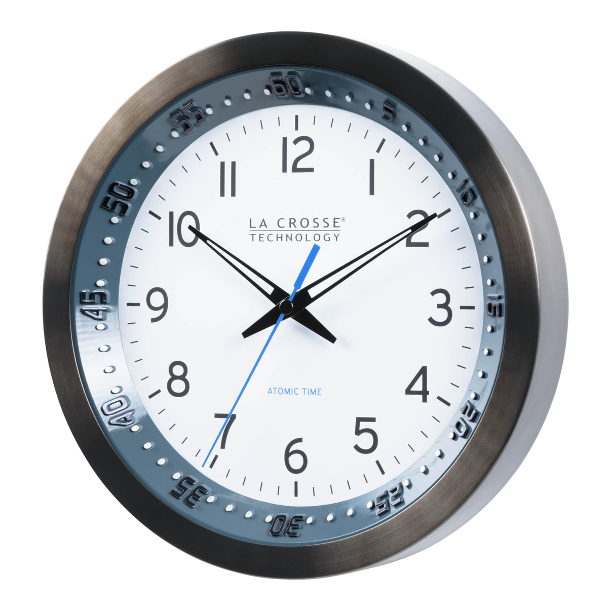 Inspired Nelson Style Atomic Wall Clock, Metal, 10" (404-54667)