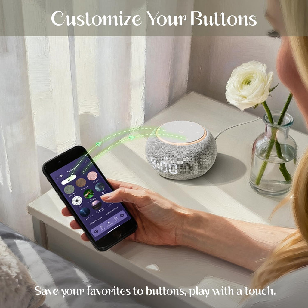 Sound Machine for Sleep Smart White Noise Machine for Adults 507 Sounds