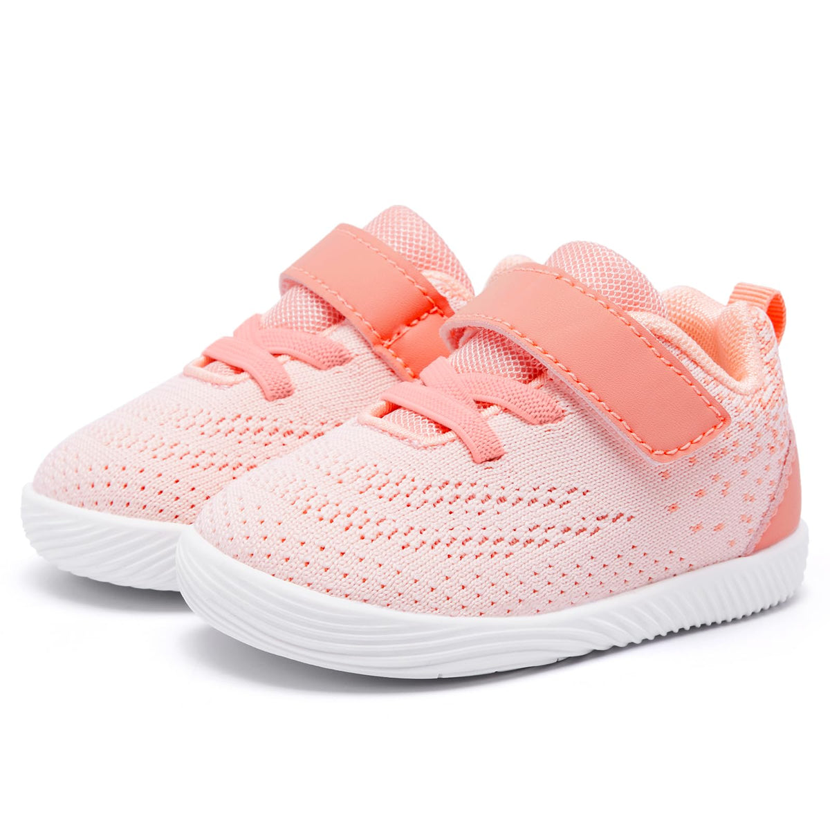 Toddler Sneakers Baby Boys & Girls Barefoot Shoes Lightweight Breathable Walking Running Tennis Athletic Sport Shoes