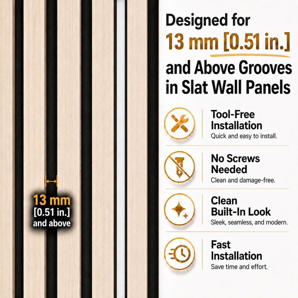 LED Recessed Lighting Kit, 6 Pack Black Self-Adhesive Light Bars