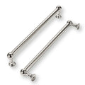 10 Pack 10 Inch Hole Center Polished Nickel Cabinet Pulls Heavy Duty Solid Cabinet Handles cabinets Dressers Kitchens