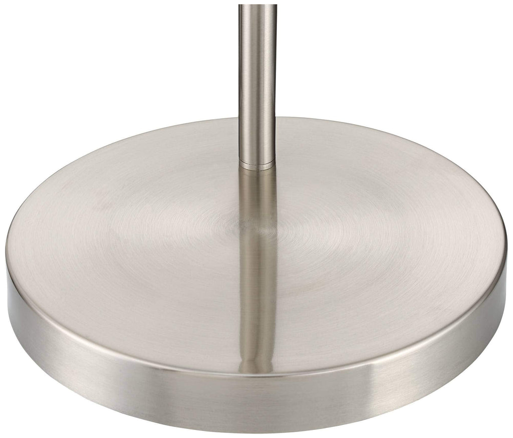 Inspired Arco Style Cora 72" Tall Brushed Nickel Modern Arc Floor Lamp