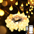 Globe String Lights Indoor, 43 FT 100 Led Fairy Lights Plug in