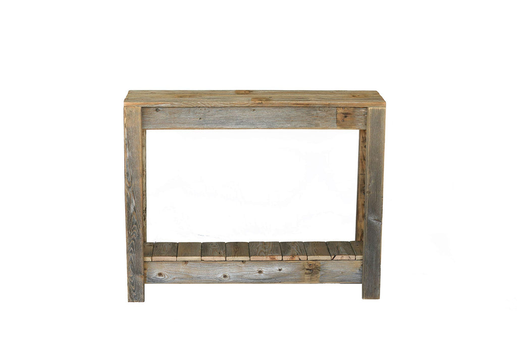 36 Inch Natural Reclaimed Entry Console