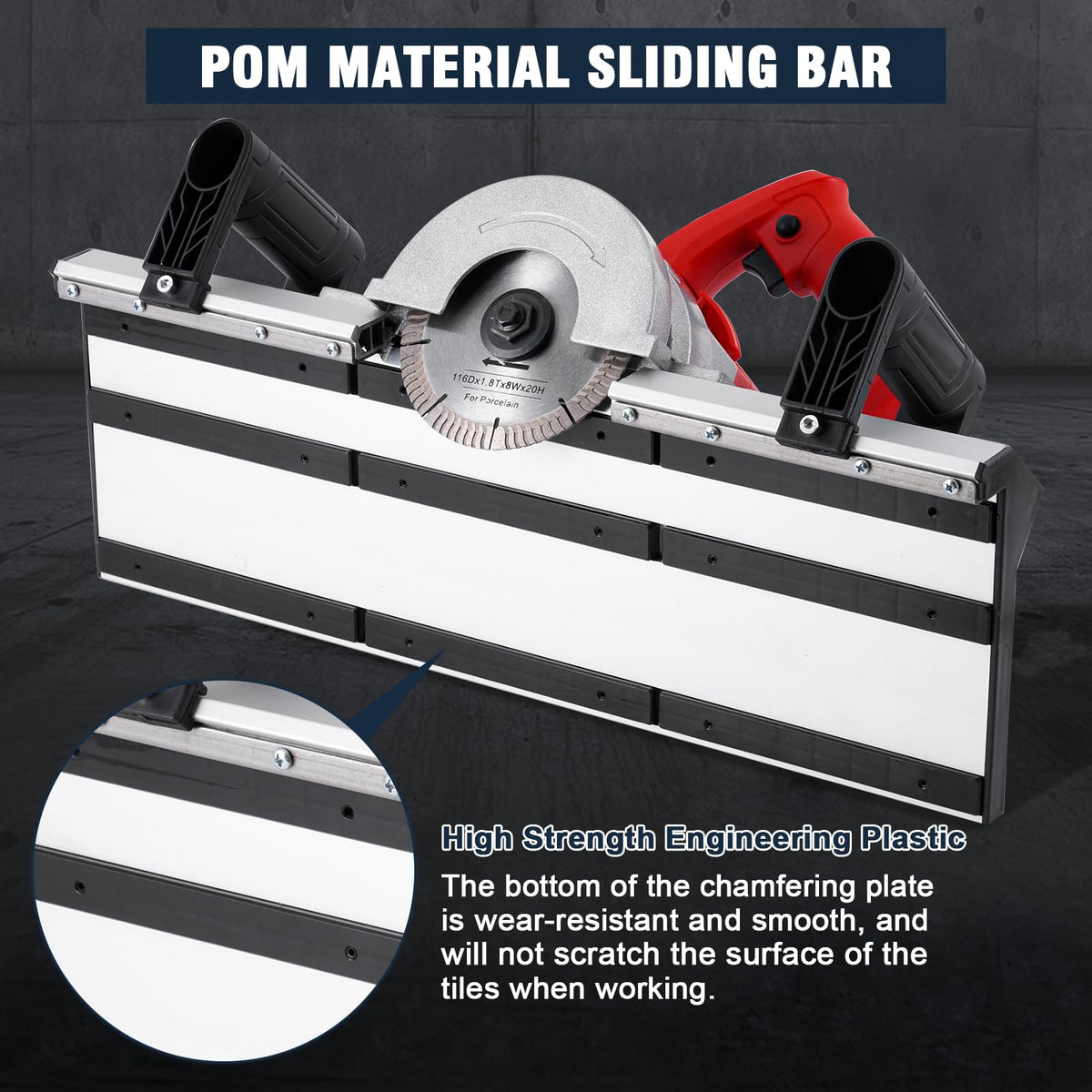 Electric Tile Bevel 45 Degree Tile Chamfering Tool Tile Chamfering Machine with Auto Spraying System for Large Format