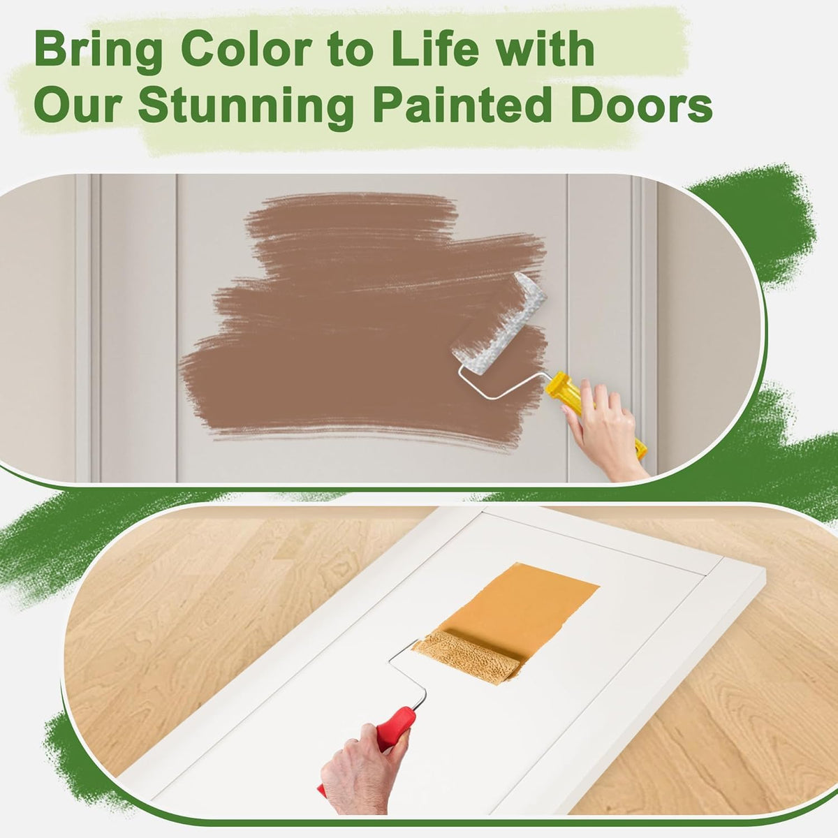 Bifold Doors for 36"x80" Opening, 4-Panel Bifold Closet Door with Hardware Kit, Interior Doors Folding Barn Panels for