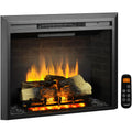 LegendFlame Carl 30" W Electric Fireplace Insert, Fireplace Heater 750/1500W, Fire Crackling Sound, Remote