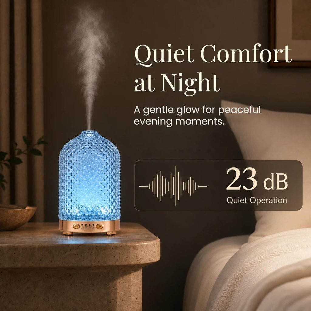 Essential Oil Diffuser, Dimond Glass