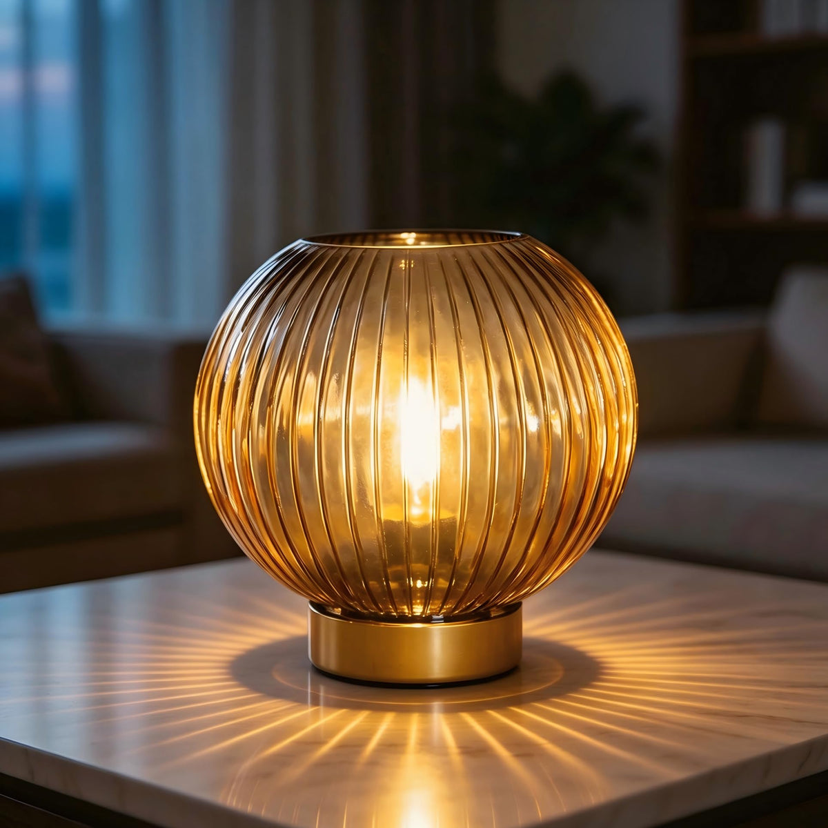 Battery-Operated Decorative Accent Lamp with Remote Control