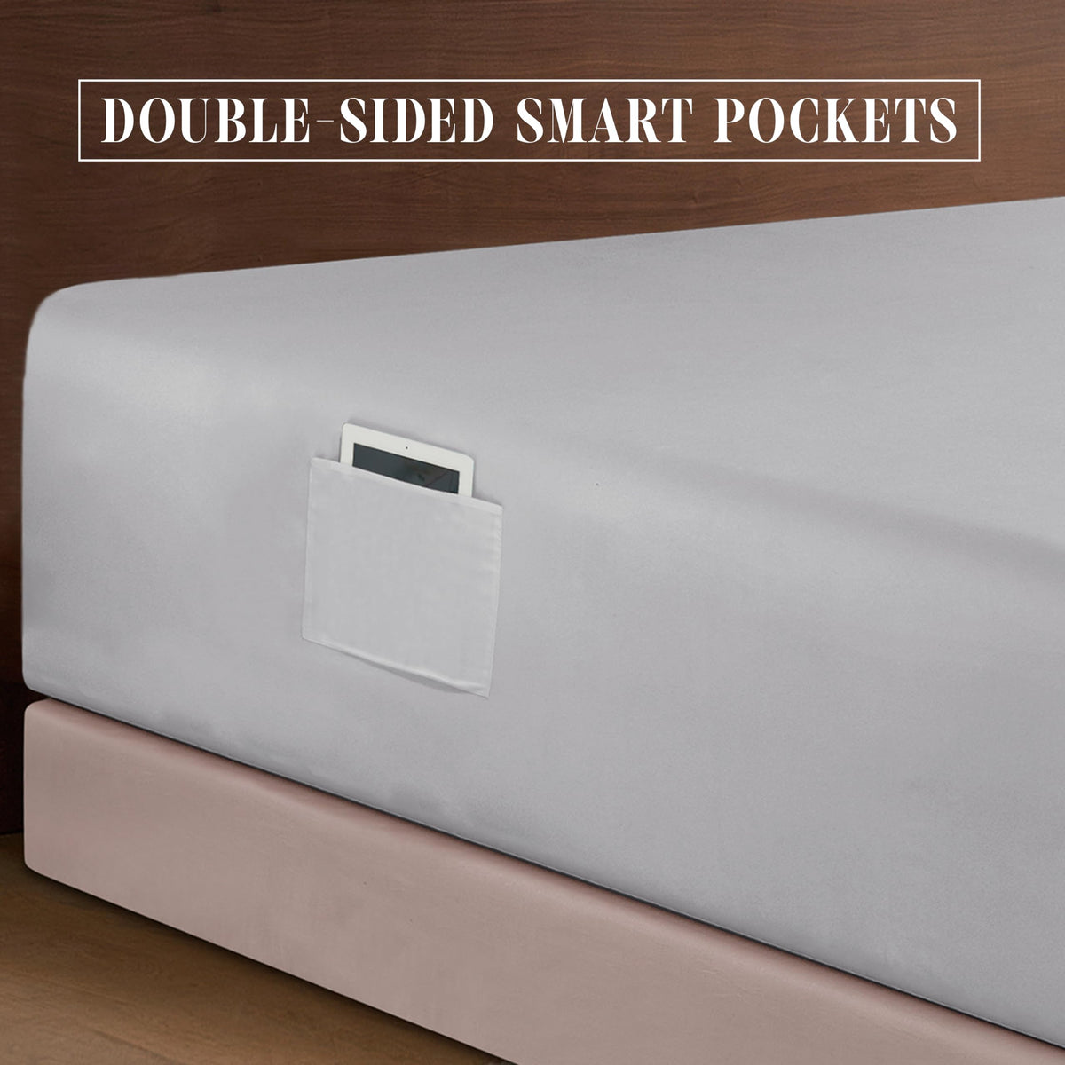 Luxurious 1500 Premium Hotel Quality Microfiber 4-Piece Sheet Set, 18-24 Inches Deep - Extra Deep Pocket Sheets