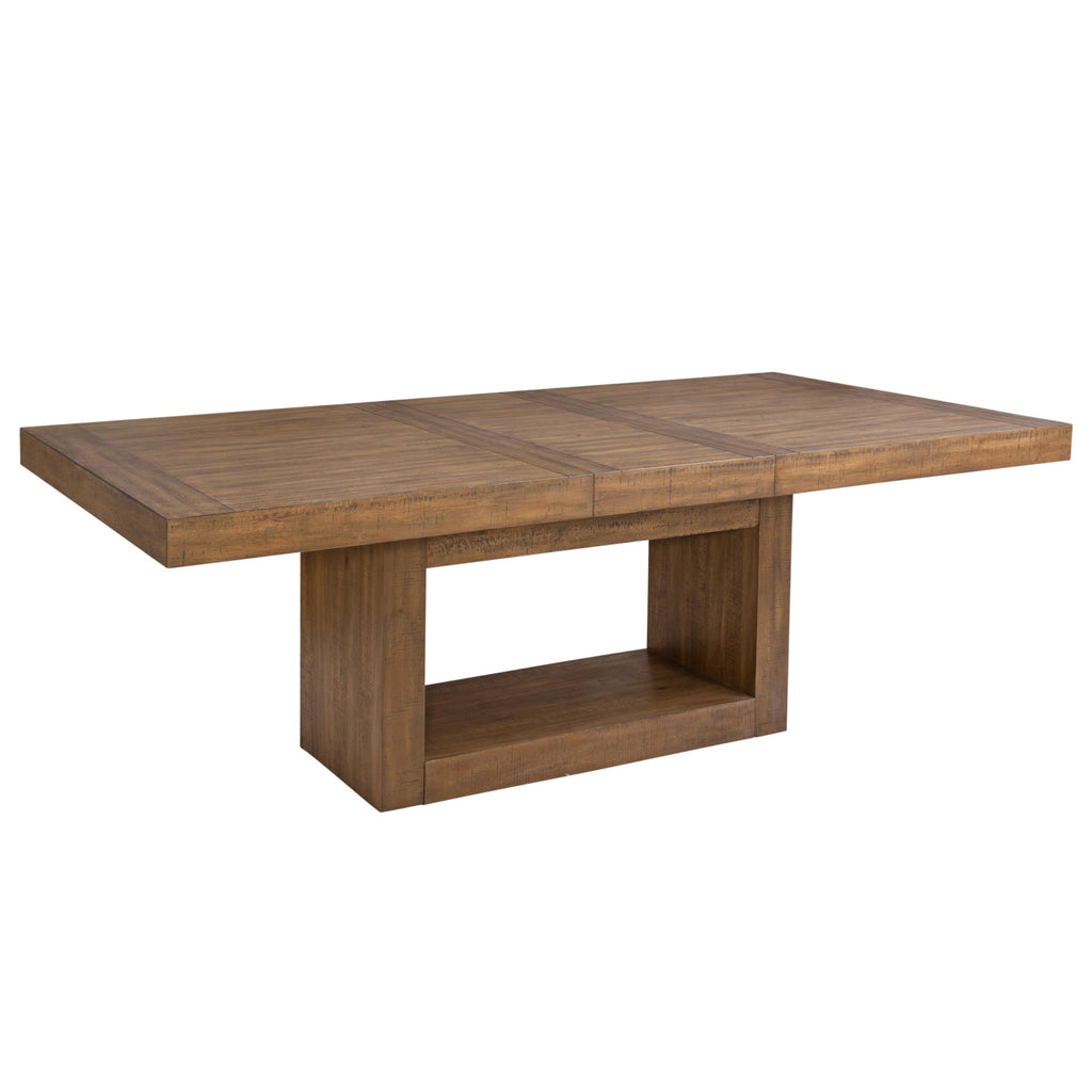 Garland Dining 7pc Table Set, Included One 70-Inch Rectangular Dining Table with 18-Inch Leaf Extension and