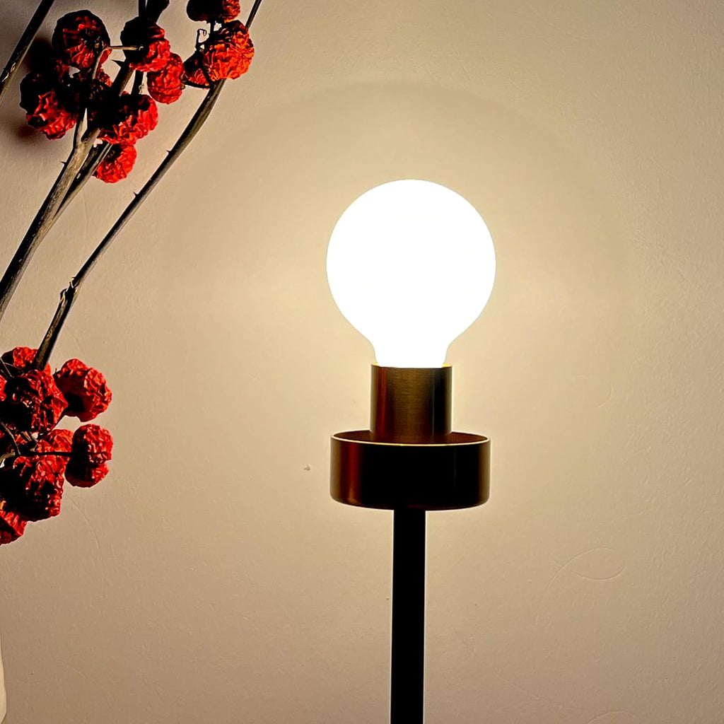 LED Light Bulb G30 Dimmable Flick-Free Matt White 10W Soft White 3000k CRI95 1000LM, 100W Equivalent Vintage LED