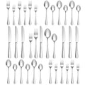 30-Piece Silverware Set for 6, Food Grade Stainless Steel Flatware Set, Mirror Polished Cutlery Utensil Set with