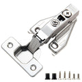 10 Pack Full Overlay Face Frame Soft Close Hinges, 105° 3-Way Adjust