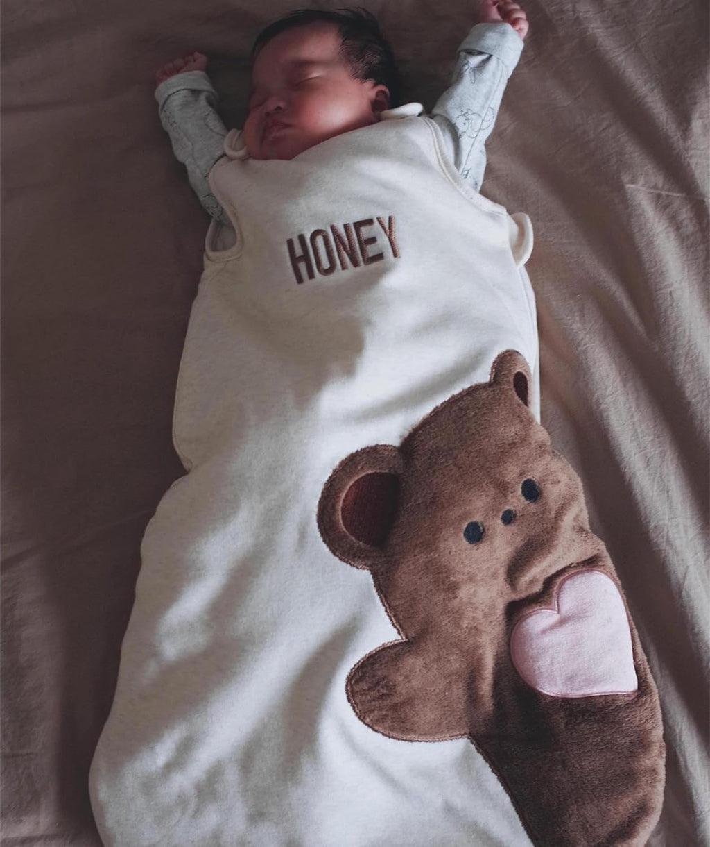 Baby Sleep Sack, 100% Organic Cotton Toddler Sleeping Bag, TOG 2.5 Unisex Wearable Blanket For Winter (