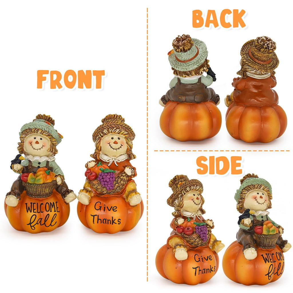 Thanksgiving Decorations, Harvest Decorations, Scarecrow for Garden Outside