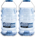 Saf-T-Ice Plastic Ice Tote, Ice Bucket with Drying and Storage Hook for Restaurants, Bars, Catering Events, Buffets