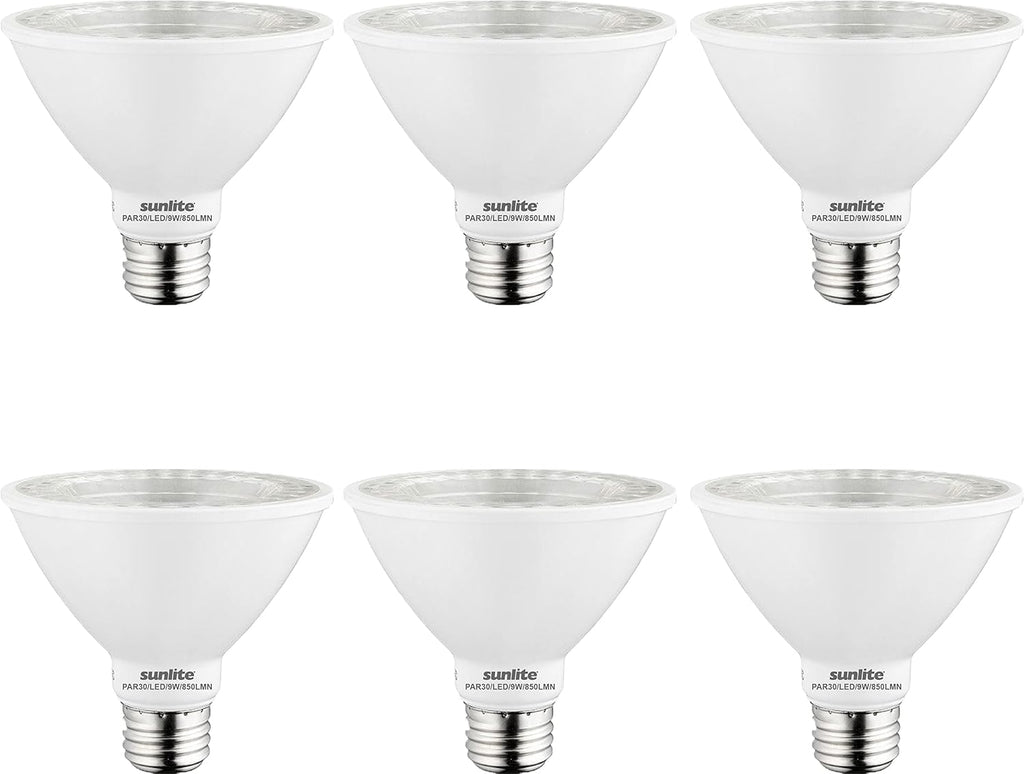 LED PAR30 Short Neck Flood Light Bulb, 9 Watt, (75W Equivalent), 850 Lumens, Medium Screw (E26) Base, Dimmable, ETL