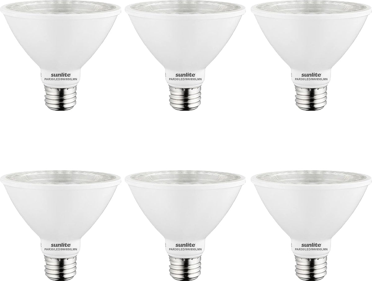 LED PAR30 Short Neck Flood Light Bulb, 9 Watt, (75W Equivalent), 850 Lumens, Medium Screw (E26) Base, Dimmable, ETL