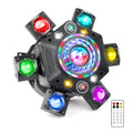 6 Arm Moving Head DJ Lights for Party Remote Control