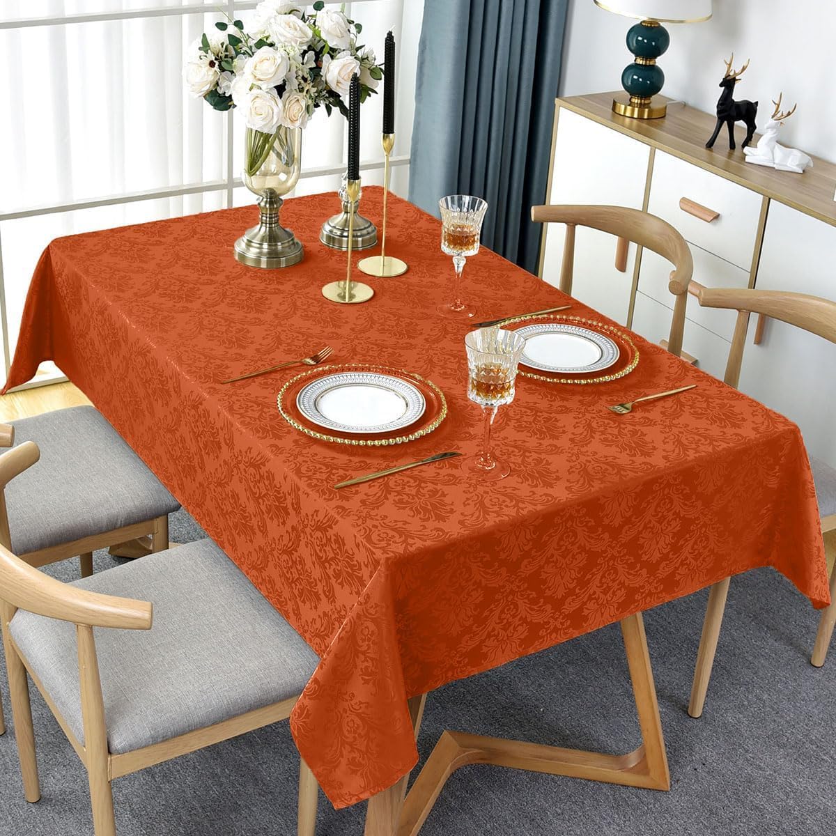 Fall Thanksgiving Cloth Napkins 20 x 20 Inch Set of 4
