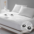 Heated Mattress Pad, 3D Air Fabric, Preheat & Memory for Cold Winter