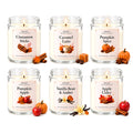Fall Candles, 6 Pack Fall Scented Candles, Autumn Gift Set
