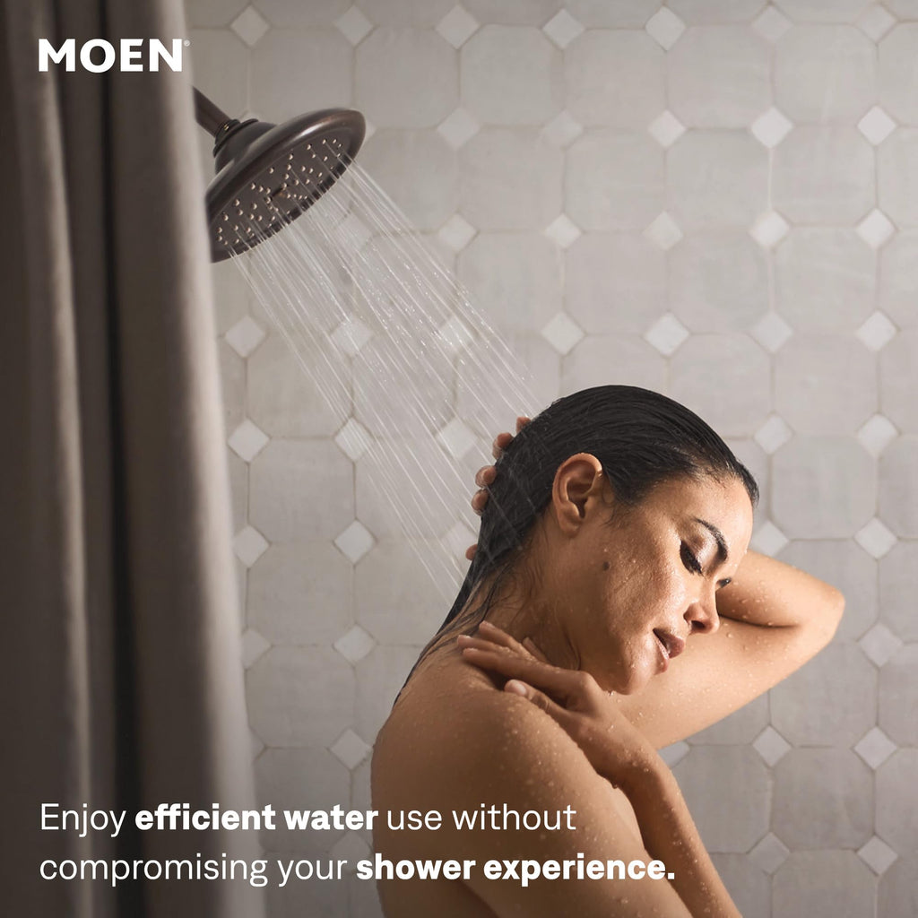 Eco-Performance Oil-Rubbed Bronze Detachable Handheld Showerhead with 69-Inch-Long Hose Featuring 24-Inch Slide Bar