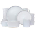 Luxmatte Contemporary Dinnerware Set (1, White)