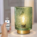 Small Cordless Table Lamp with Remote Control for Bedside and Shelves