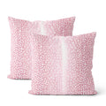 Antelope Pillow Covers 20x20 Inch 2 Pcs Preppy Pink Deer Animal Skin Print Decor Throw Pillows Modern Outdoor