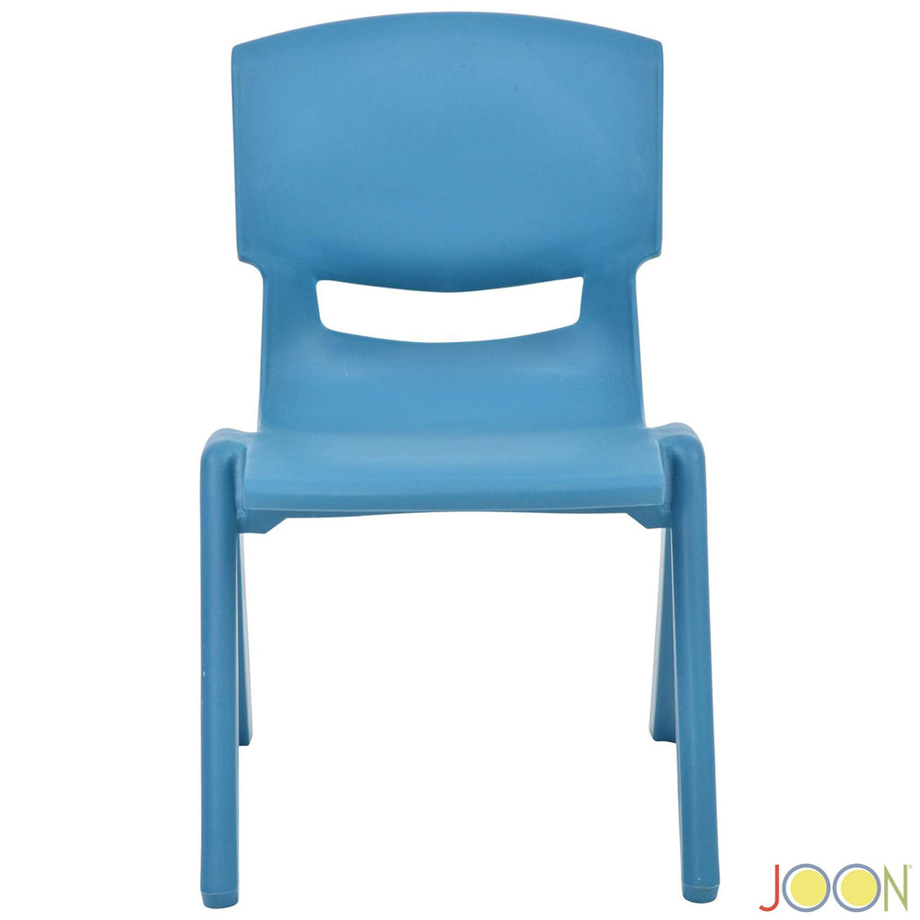 Stackable Plastic Kids Learning Chairs, (2-Pack), 20.5x12.75X11 Inches, The Perfect Chair for Playrooms, Schools