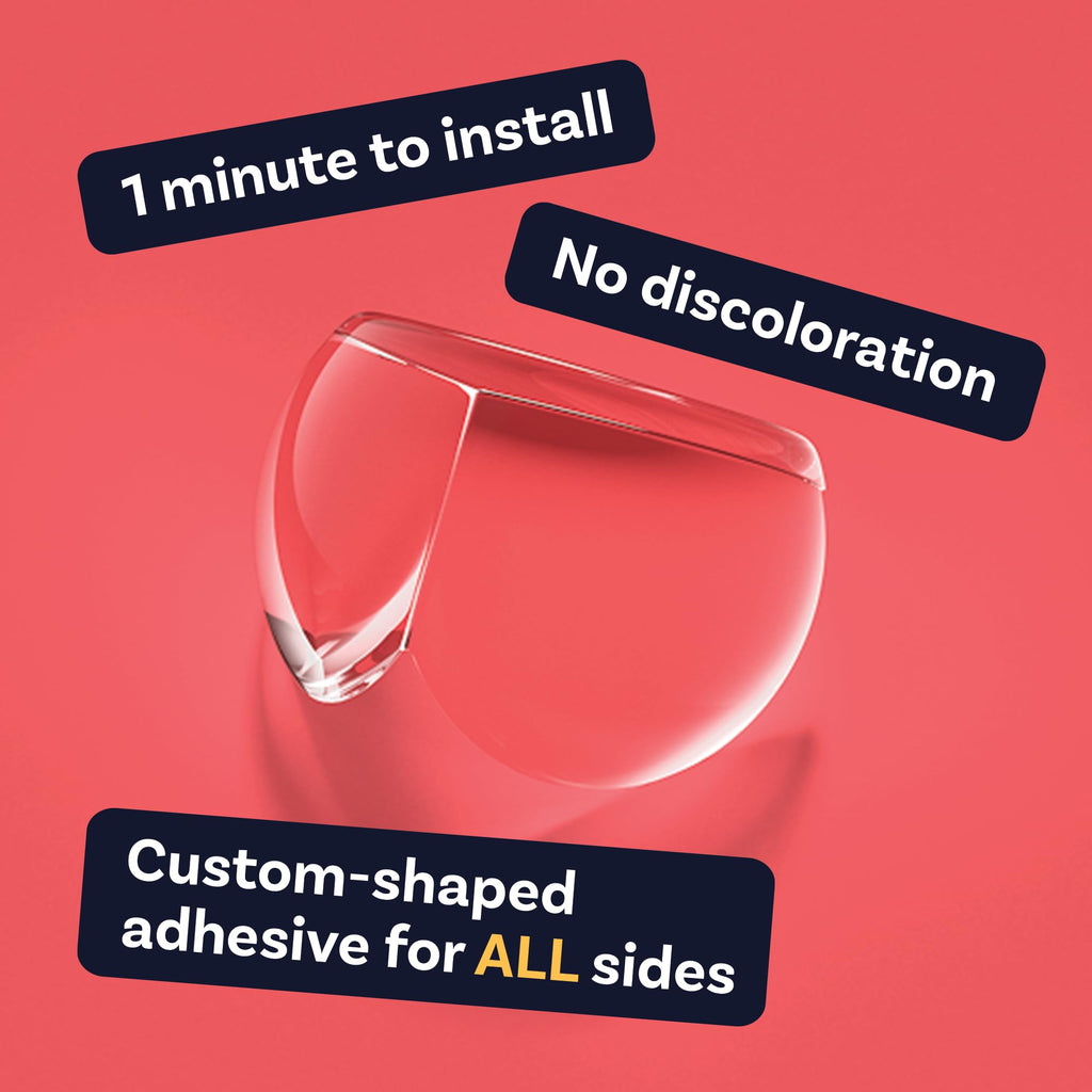 Corner Protector Baby Proofing for Edge Safety - Clear, 12 Pack