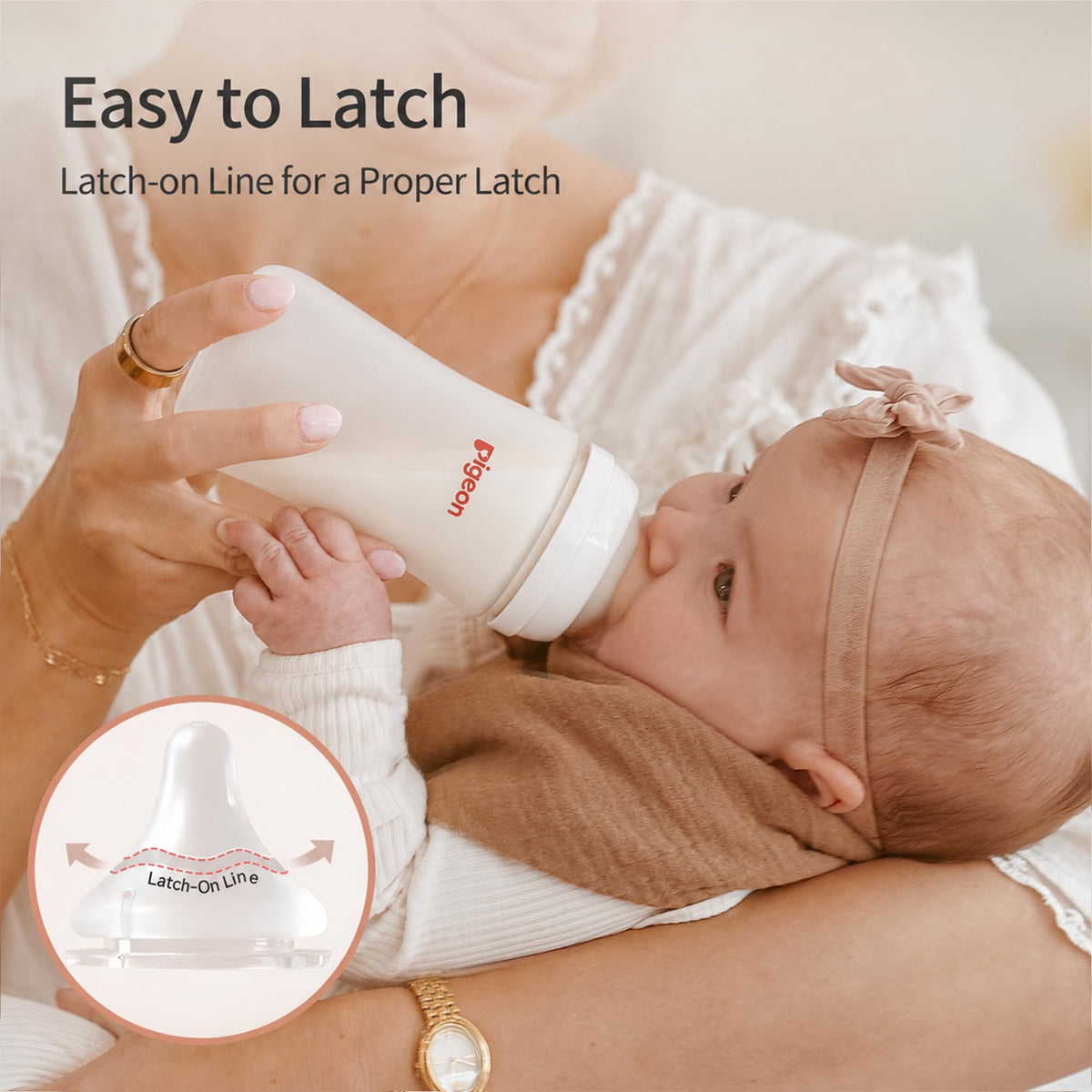 Silicone Coating Baby Bottles, Wide Neck, 8 oz, Pack of 2