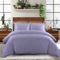 Duvet Cover 500 Thread Count 100% Cotton, Button Closure, Soft and Cool, 2 Piece -XL Duvet Cover